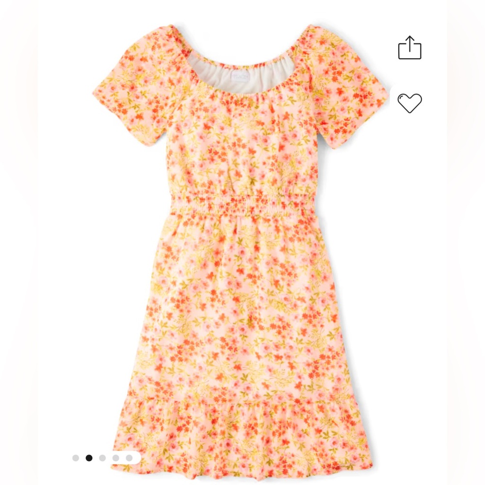 NWT women’s children’s place pink women’s dress. Matching girls dress available.